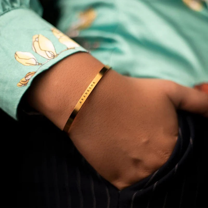 Classic Engraved Bracelet