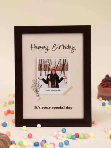 Happy Birthday Photo Frame