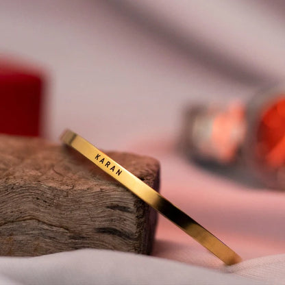 Classic Engraved Bracelet