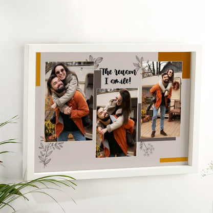 The Reason I Smile Personalized Frame