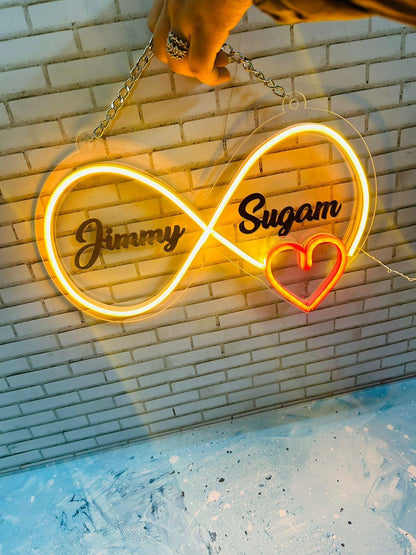 Personalised Couple Neon Light - Le Prestige Box