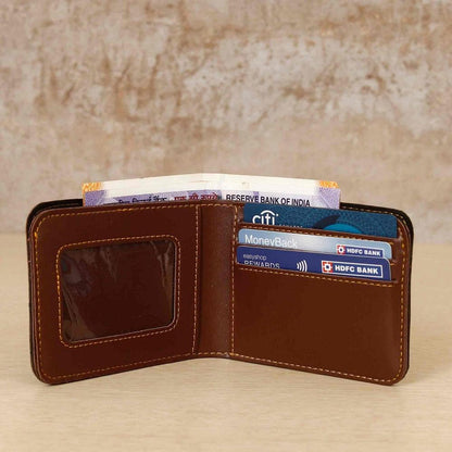 Personalized Faux Leather Wallet For Men's Signature series - Le Prestige Box