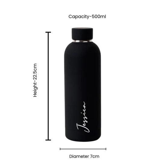 Personalized Insulated Water Bottle Matte Finish - Le Prestige Box