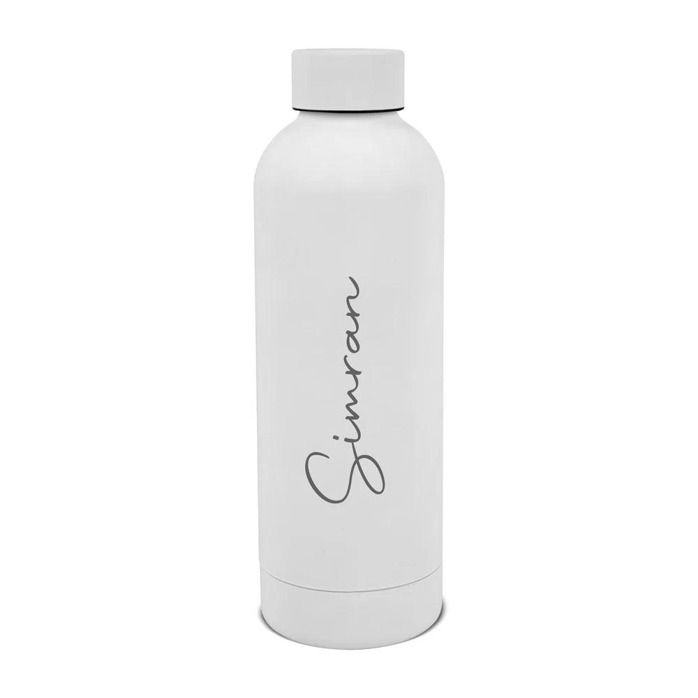 Personalized Insulated Water Bottle Matte Finish - Le Prestige Box