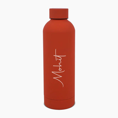 Personalized Insulated Water Bottle Matte Finish - Le Prestige Box