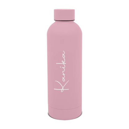 Personalized Insulated Water Bottle Matte Finish - Le Prestige Box