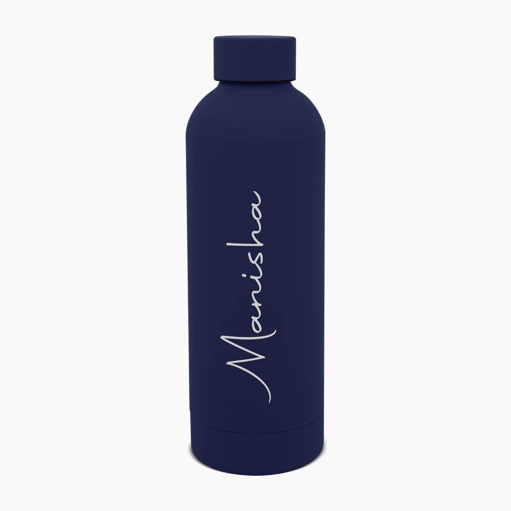 Personalized Insulated Water Bottle Matte Finish - Le Prestige Box