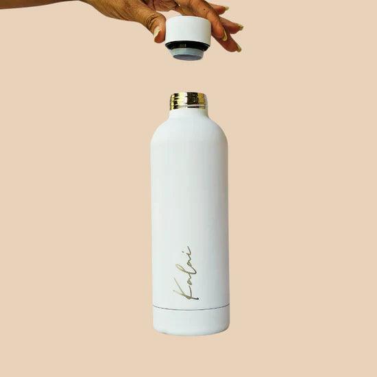 Personalized Insulated Water Bottle Matte Finish - Le Prestige Box