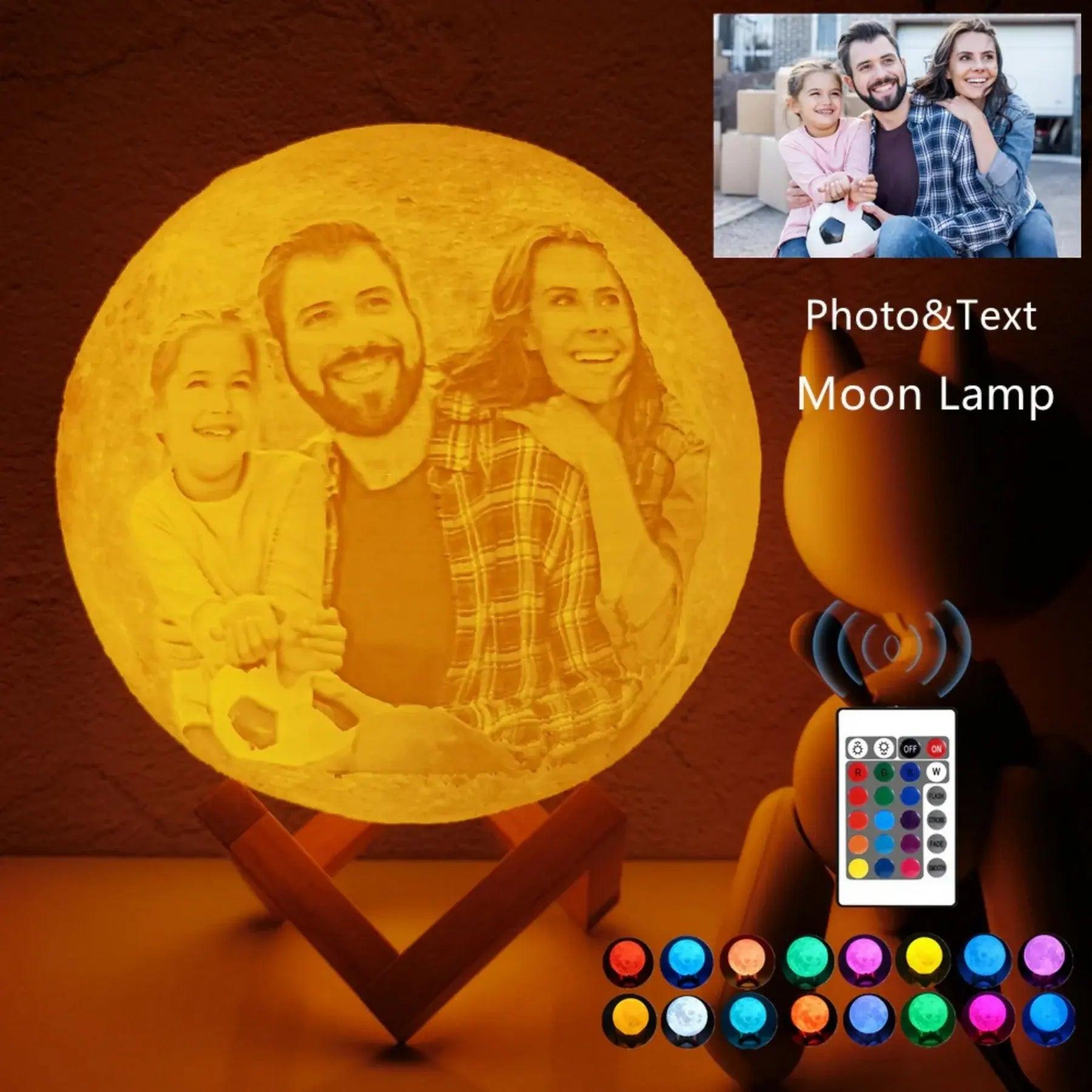 Personalized Moon Lamp - Le Prestige Box