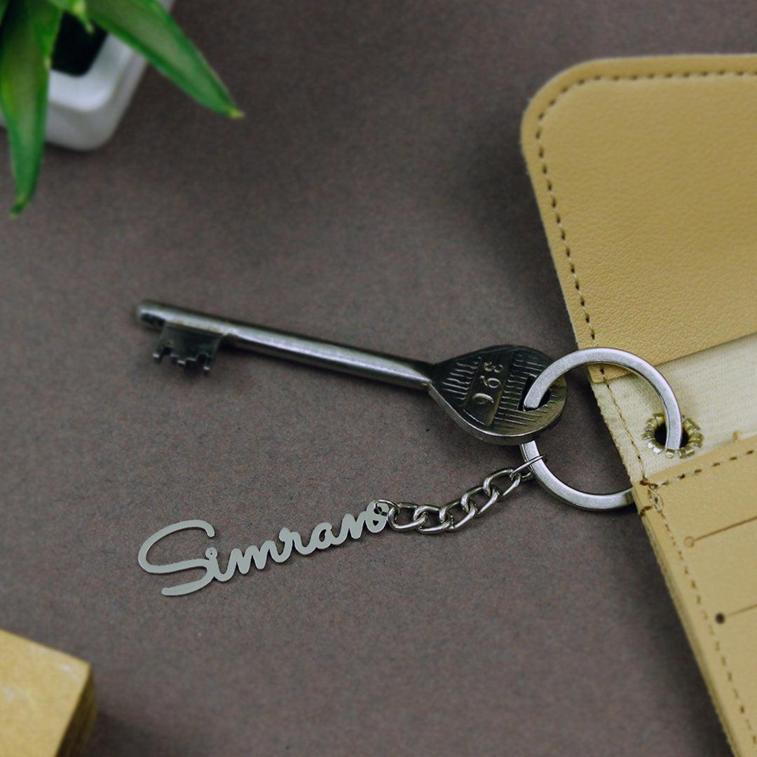 personalized silver Plated Keychain - Le Prestige Box