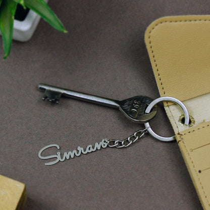 personalized silver Plated Keychain - Le Prestige Box